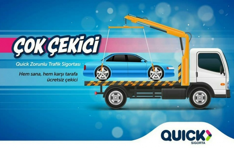 Trafik Sigortası İşlemlerinde Ek Ücret Ödemeden Ücretsiz Asistans Çekici Hizmeti!!!